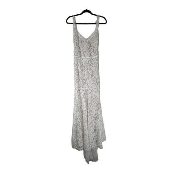 NWT Heartloom Della Lace Gown in Ivory Size Medium - Picture 2 of 10